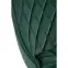 Stolička K450 Velvet/Kov Tmavozelený,3