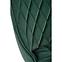 Stolička K450 Velvet/Kov Tmavozelený,3