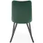 Stolička K450 Velvet/Kov Tmavozelený,5