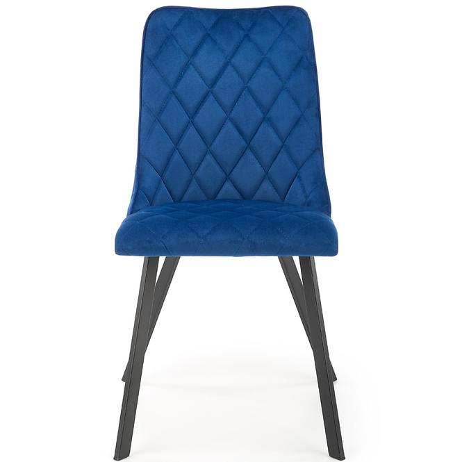 Stolička K450 Velvet/Kov Granát