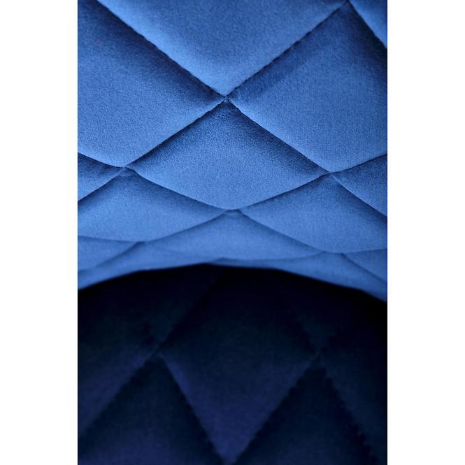 Stolička K450 Velvet/Kov Granát