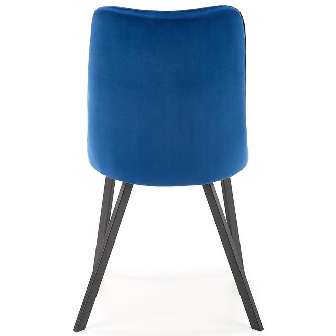 Stolička K450 Velvet/Kov Granát,8