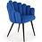 Stolička K410 Velvet/Kov Granátowy