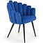 Stolička K410 Velvet/Kov Granátowy