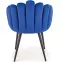 Stolička K410 Velvet/Kov Granátowy,3