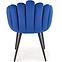 Stolička K410 Velvet/Kov Granátowy,3