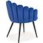 Stolička K410 Velvet/Kov Granátowy,5