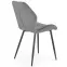Stolička K453 Velvet/Kov Šedá,5