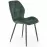 Stolička K453 Velvet/Kov Tmavozelený