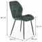 Stolička K453 Velvet/Kov Tmavozelený,2