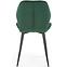 Stolička K453 Velvet/Kov Tmavozelený,5