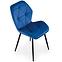 Stolička K453 Velvet/Kov Granát,3