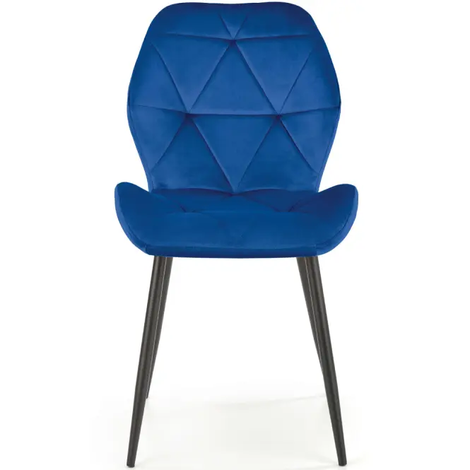 Stolička K453 Velvet/Kov Granát,5