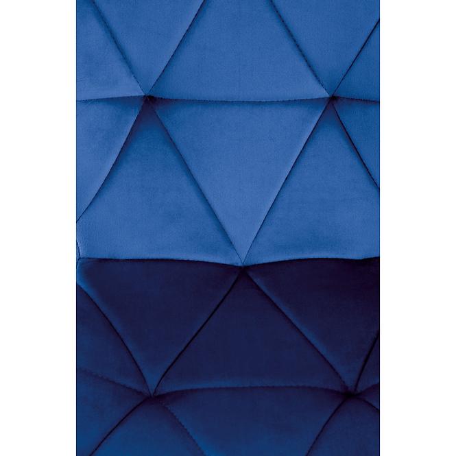 Stolička K453 Velvet/Kov Granát