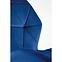 Stolička K453 Velvet/Kov Granát,8