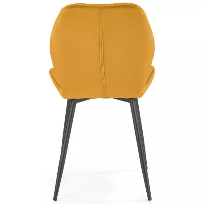 Stolička K453 Velvet/Kov Horčica
