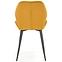 Stolička K453 Velvet/Kov Horčica,10