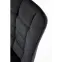Stolička K332 Velvet/Kov čierna,6