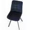 Stolička K332 Velvet/Kov Granátowy,9