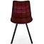 Stolička K332 Velvet/Kov Bordó,8