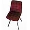 Stolička K332 Velvet/Kov Bordó,9