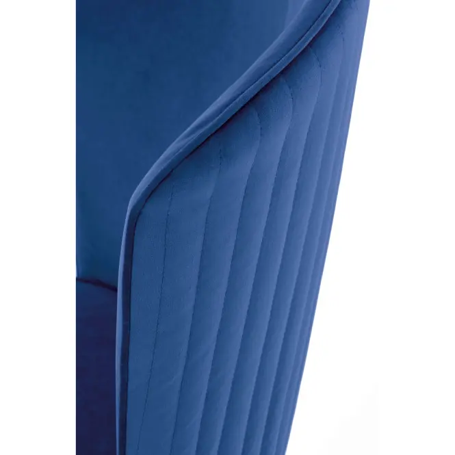 Stolička K446 Velvet/Kov Granát,4