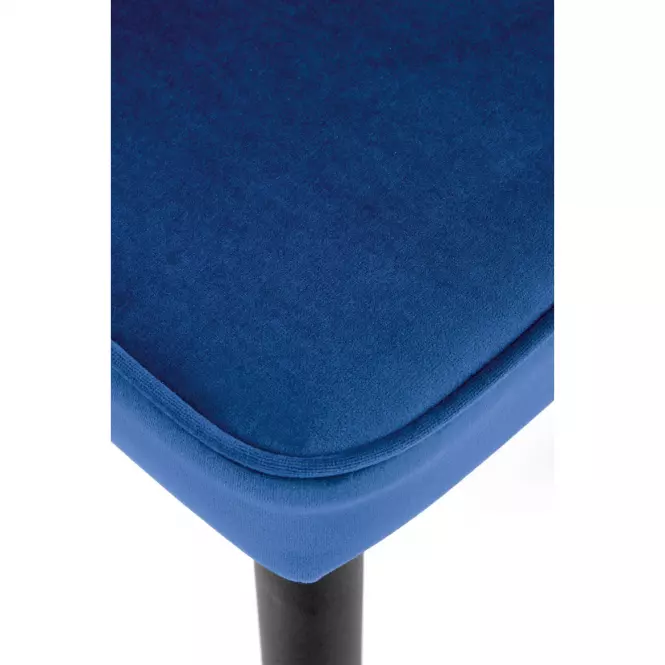 Stolička K446 Velvet/Kov Granát