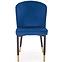 Stolička K446 Velvet/Kov Granát,6