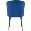 Stolička K446 Velvet/Kov Granát,7