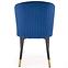 Stolička K446 Velvet/Kov Granát,7
