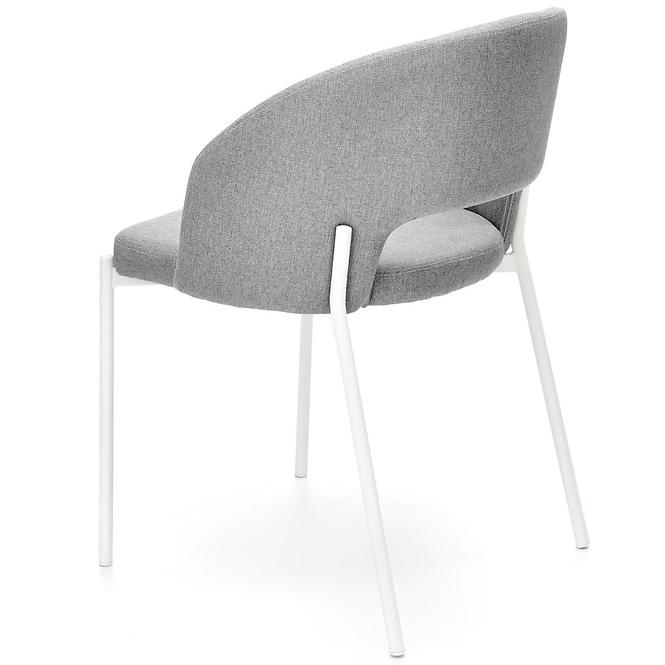 Stolička K486 Tkanina/Kov Šedá,5