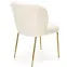 Stolička K474 Boucle/Chrome Krém/Zlatý,12
