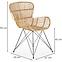 Stolička K335 Rattan/Kov Natural,2