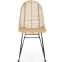 Stolička K337 Ratan/Kov Natural,5