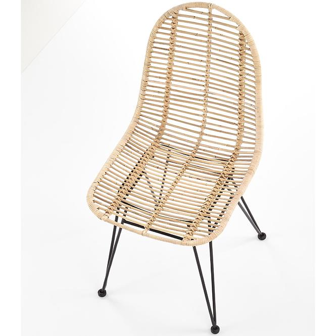 Stolička K337 Rattan/Kov Natural