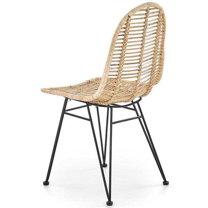 Stolička K337 Rattan/Kov Natural 