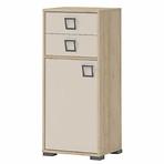 Komoda 1D2S Kiki OR12-BK/KI-01 beech/sand