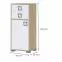 Komoda 1D2S Kiki OR12-BK/KI-15 beech/white,2