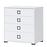 Komoda Kiki F4-BE/KI-15 white/white