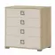 Komoda Kiki F4-BK/KI-01 beech/sand