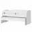 Posteľ Kiki KRD1-BE/KI-01 white/sand