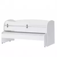 Posteľ Kiki KRD1-BE/KI-15 white/white