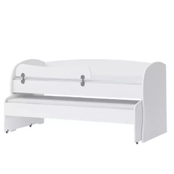 Posteľ Kiki KRD1-BE/KI-15 white/white