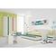 Posteľ JOY-KR90 polar pine/mango/lime/torquise,5