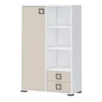 Regál Kiki K12-BE/KI-01 biela/sand