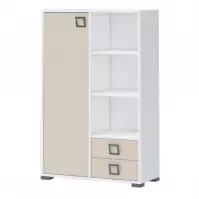 Regál Kiki K12-BE/KI-01 white/sand