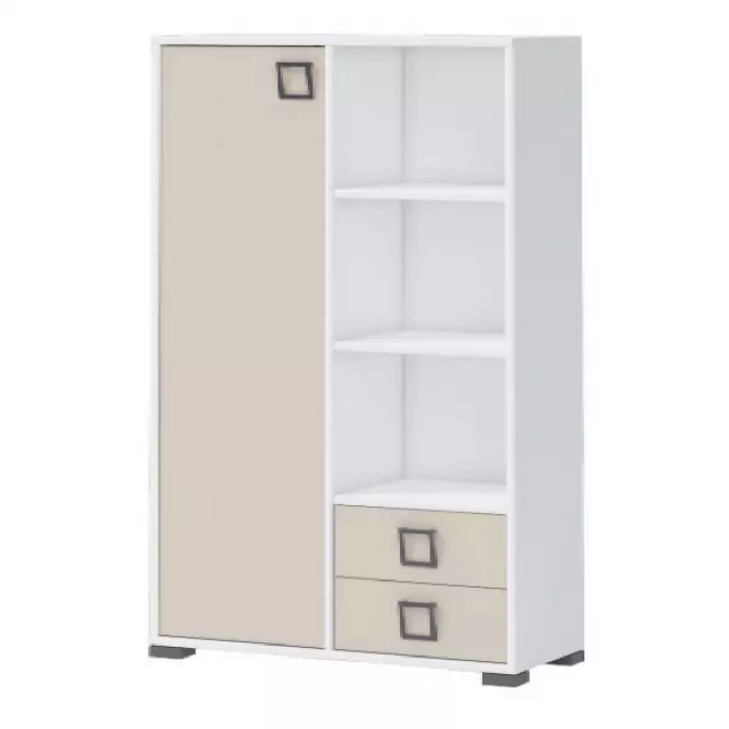 Regál Kiki K12-BE/KI-01 white/sand