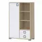 Regál Kiki K12-BK/KI-15 beech/white