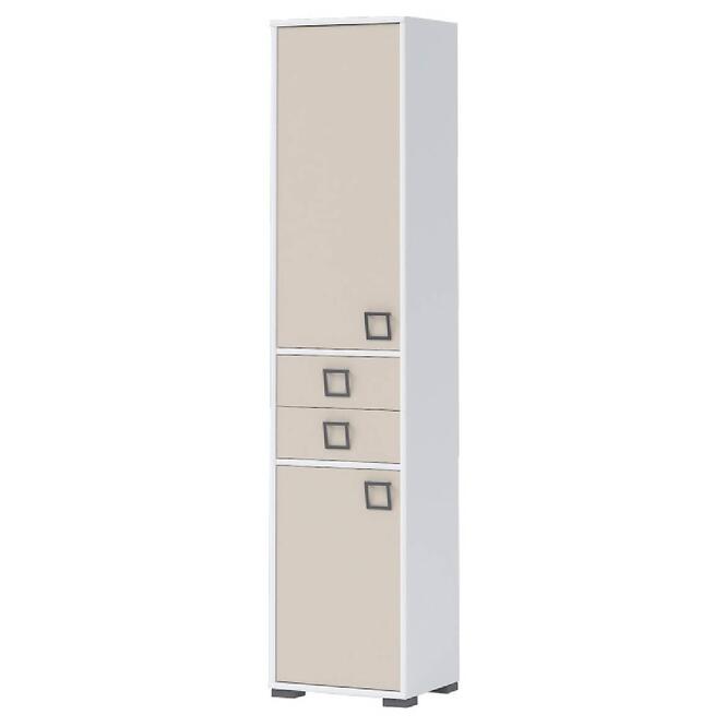 Regál Kiki V22-BE/KI-01 white/sand