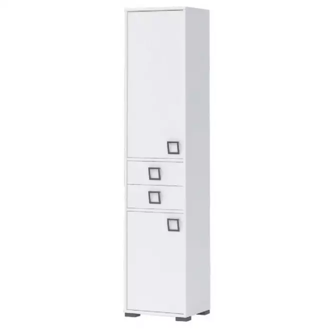 Regál Kiki V22-BE/KI-15 white/white